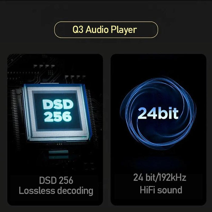32Gb Hifi Dsd256 Music Player Gray
