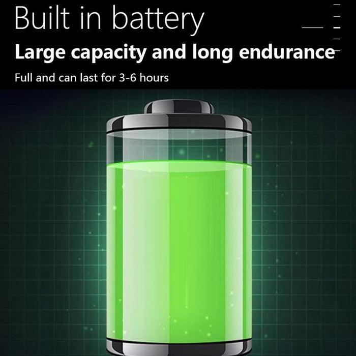 Rechargeable Led Flashlight With Lcd Display