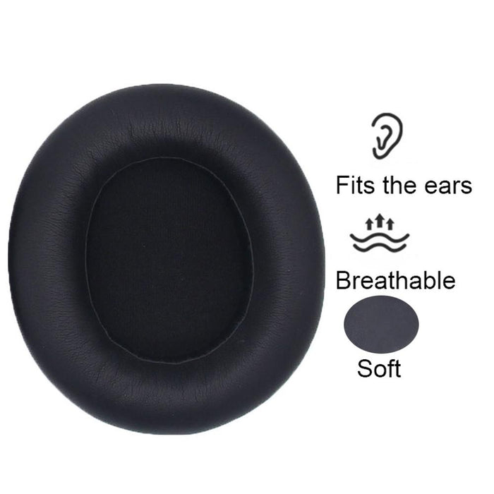 Black Leather Sponge Cover For Steelseries Arctis Wired Headphones