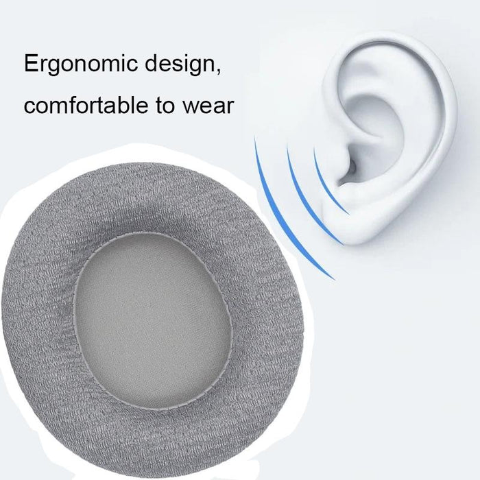 Black Leather Sponge Cover For Steelseries Arctis Wired Headphones