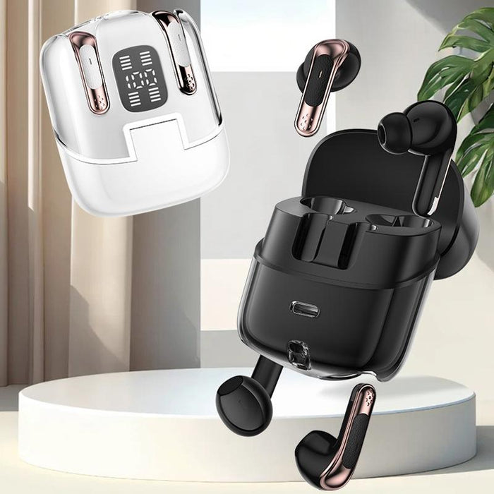 Wireless Bluetooth Earbuds Dual Stereo Sound