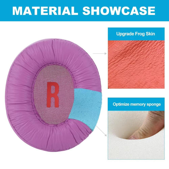 Leather Sponge Earmuffs For Jbl Jr460Nc Headphones