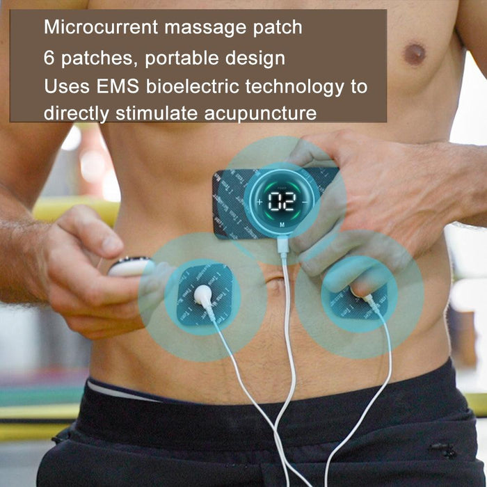 Ems Cervical Massager Patch Full Body Pulse Therapy