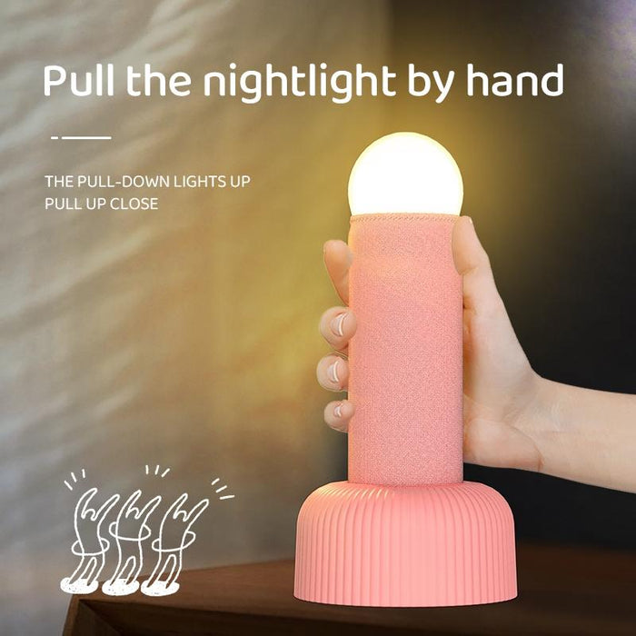 Rechargeable Night Light For Bedroom Hand Pull Sleep-Friendly