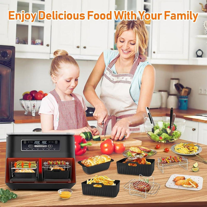 10 Piece Air Fryer Baking Set For Kitchen Ovens