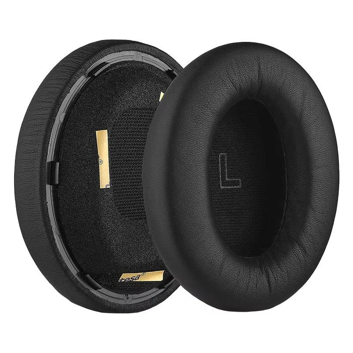 Black Lambskin Earmuffs For Bose Qc Ultra Headphones