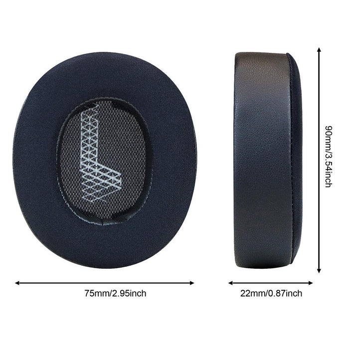 2 Pack Ice Gel Headphone Covers For Jbl Live 500Btnc Black