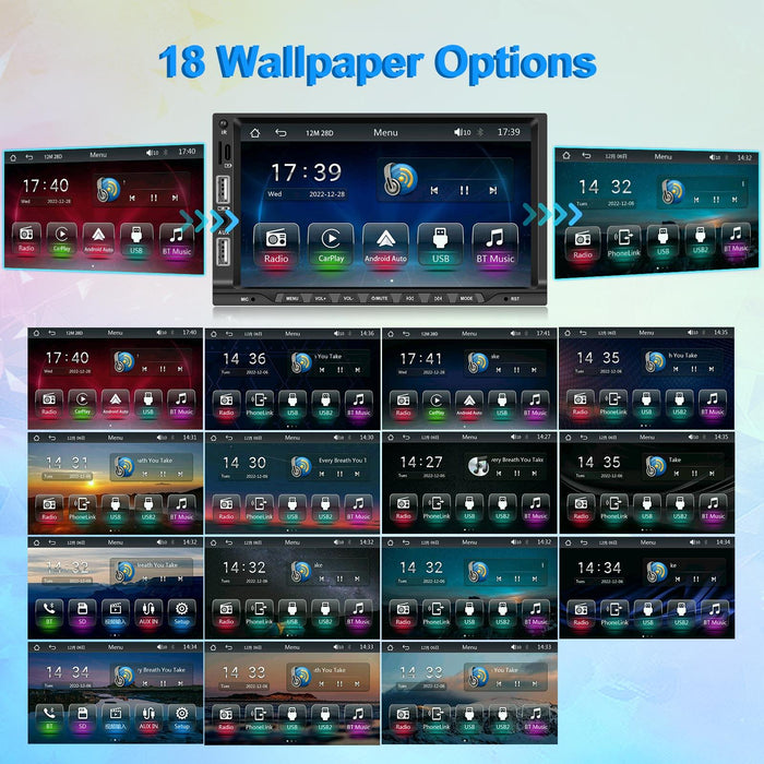 7 Inch Car Mp5 Player Carplay / Android Auto / Mirror Link / Bluetooth - Standard