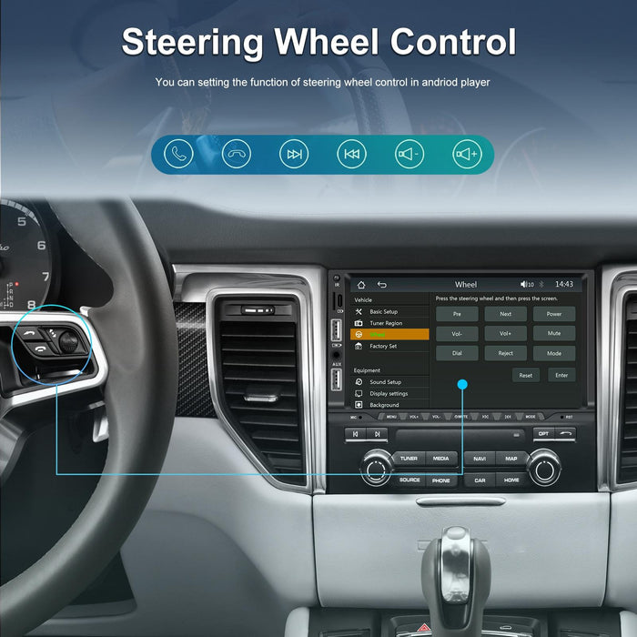 7 Inch Car Mp5 Player Carplay / Android Auto / Mirror Link / Bluetooth - Standard