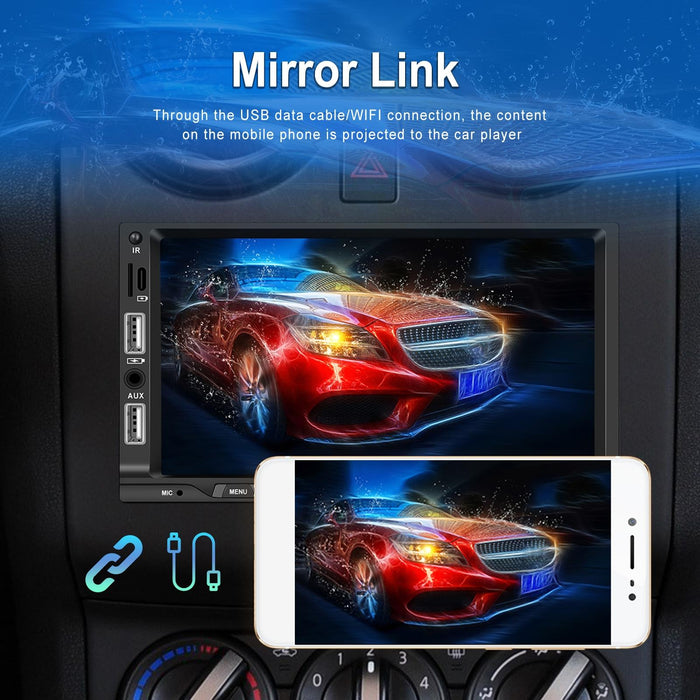 7 Inch Car Mp5 Player Carplay / Android Auto / Mirror Link / Bluetooth - Standard