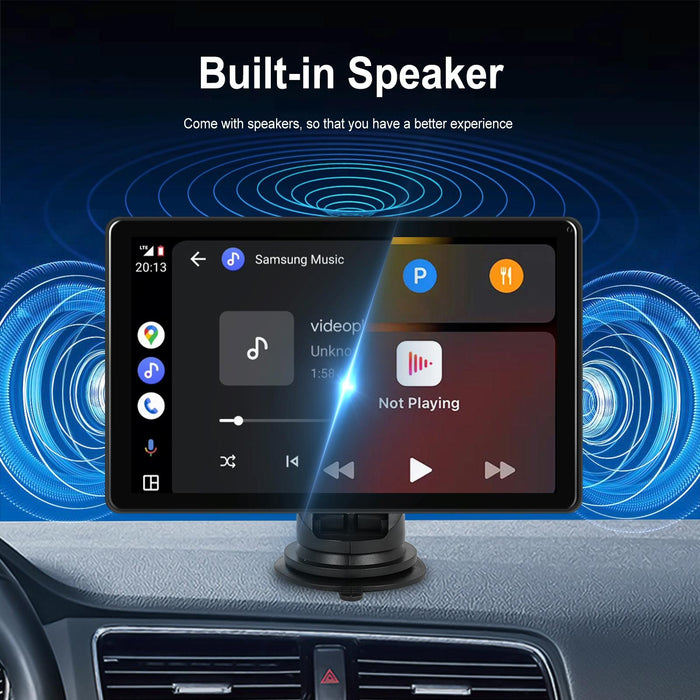 8 Inch Full Touch Car Screen Player - Horizontal / Vertical Carplay / Android Auto