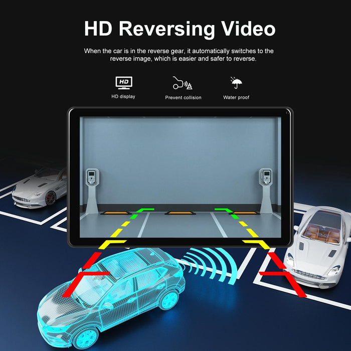 8 Inch Full Touch Car Screen Player - Horizontal / Vertical Carplay / Android Auto