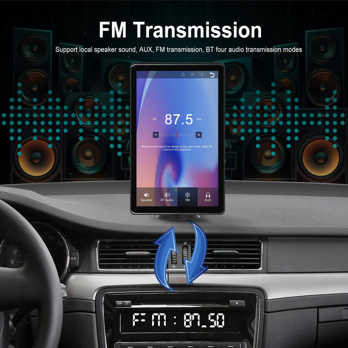 8 Inch Full Touch Car Screen Player - Horizontal / Vertical Carplay / Android Auto