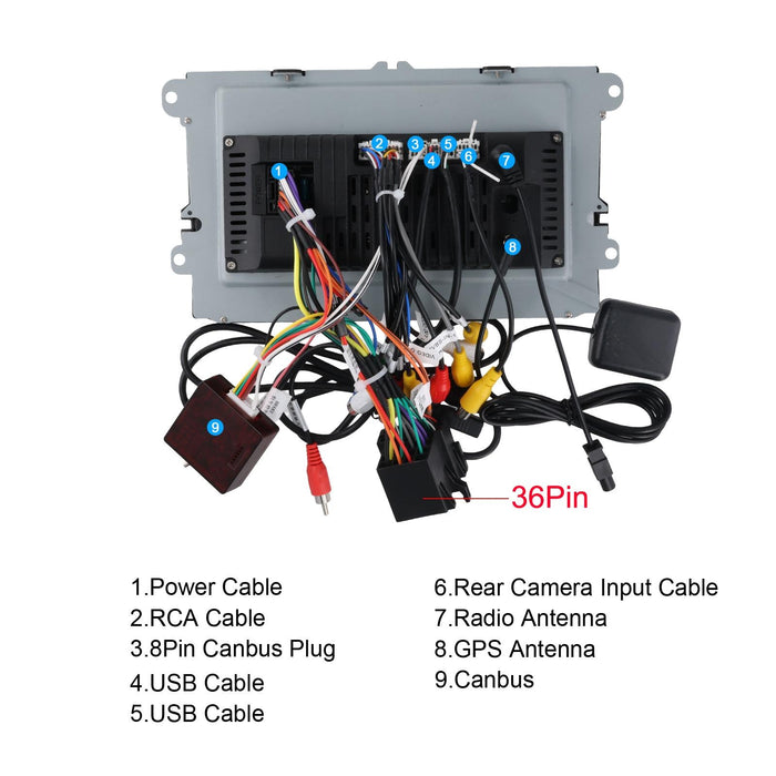 Android 13 Multimedia Player For Vw - 4 + 64G