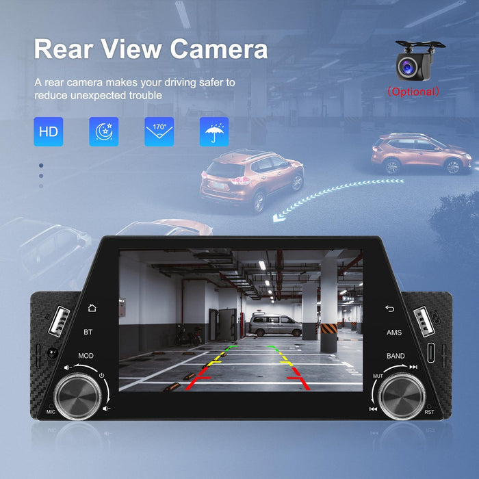 5 Inch Car Multimedia Player - Mirror Link / Steering Wheel Control - Standard