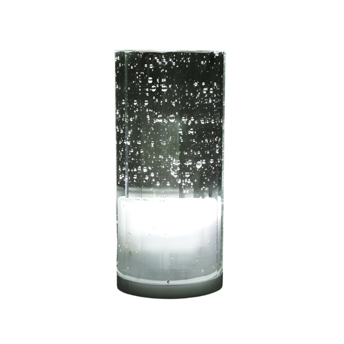 Blue Usb Charging Led Round Bar Crystal Lamp For Ktv Atmosphere