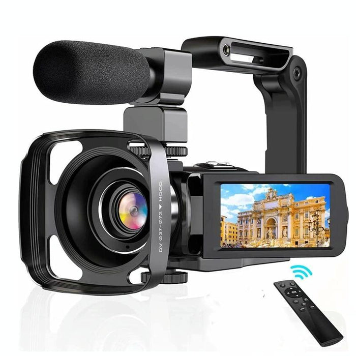 3 Inch Ips Touch Screen 56Mp 18X Digital Zoom Wifi Camcorder 4K Video Camera
