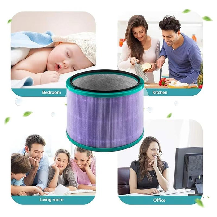Air Purifier Filter Replacement Antibacterial Fits Fan Models