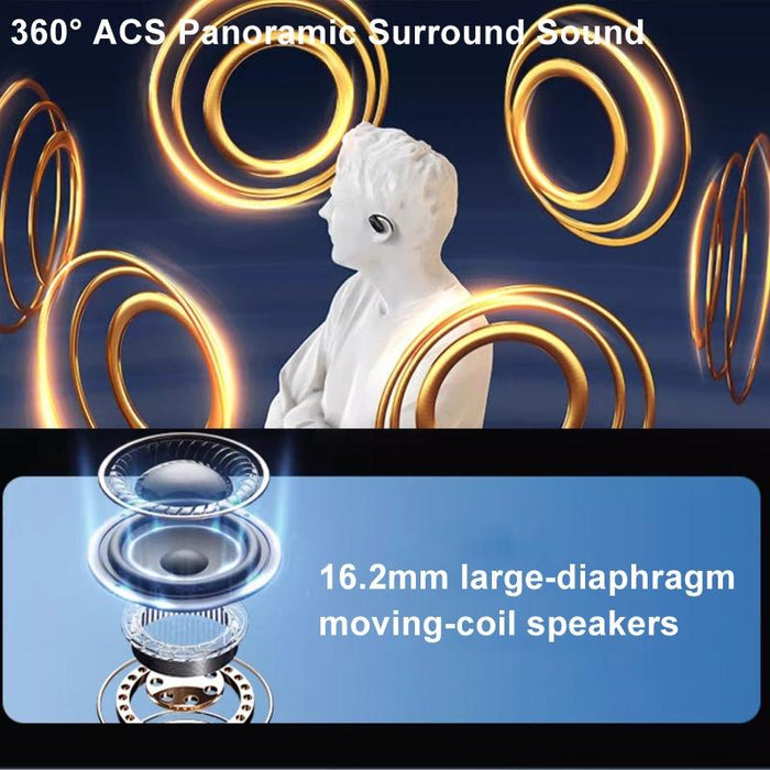 Open-Ear Wireless Bone Conduction Earphones