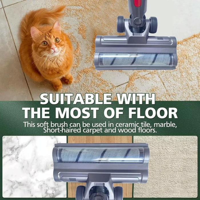 Lightweight Soft Velvet Floor Brush For Vacuum Cleaners