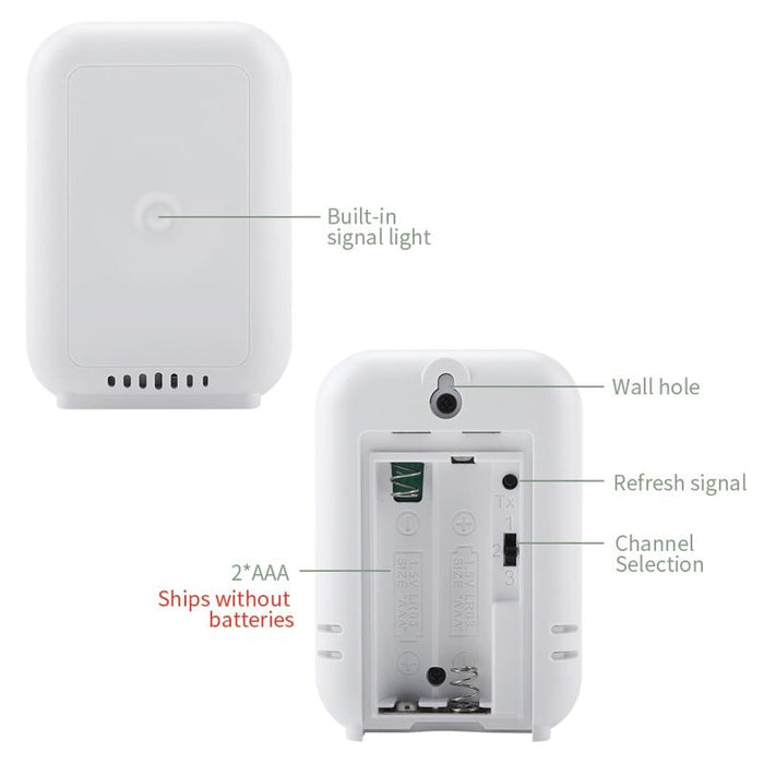 2 In 1 Wireless Digital Thermometer For Home & Greenhouse