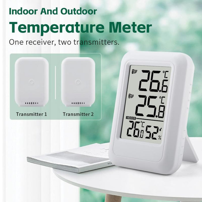 2 In 1 Wireless Digital Thermometer For Home & Greenhouse