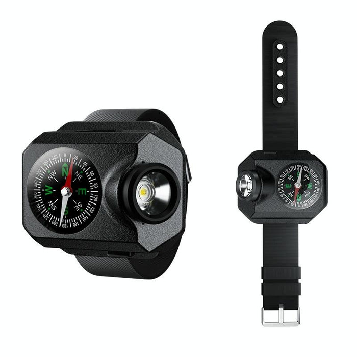 Portable Night Running Wrist Light Sos Warning & Multifunctional