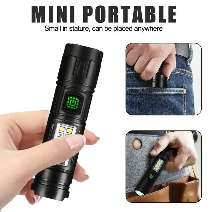 Compact Led Side Light Flashlight Durable & Bright