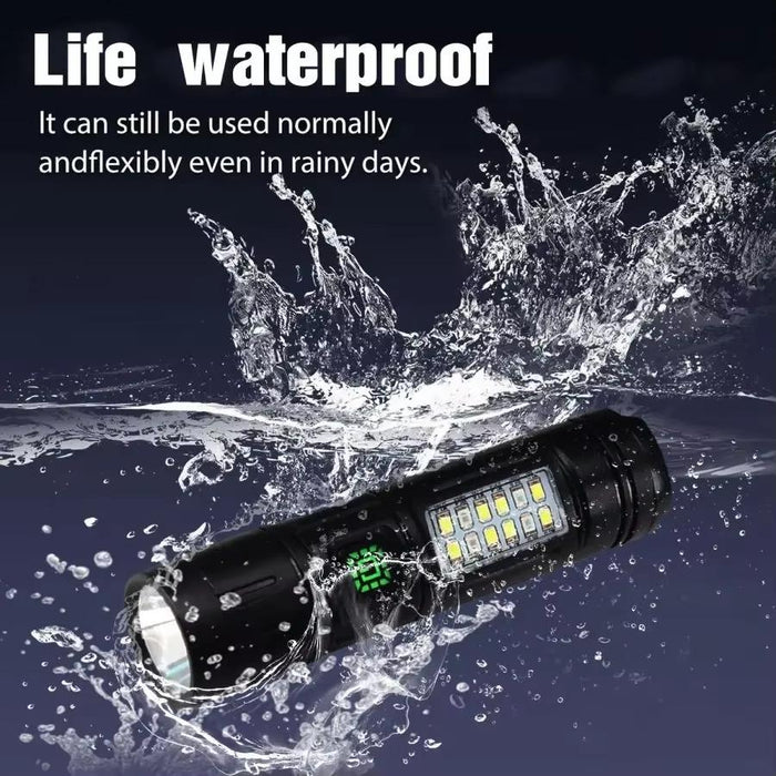 Compact Led Side Light Flashlight Durable & Bright