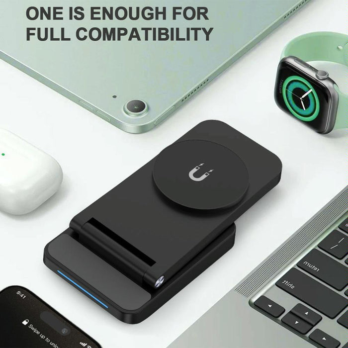 3 In 1 Magnetic Wireless Charger Stand
