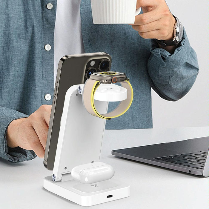 3 In 1 Magnetic Wireless Charger Stand