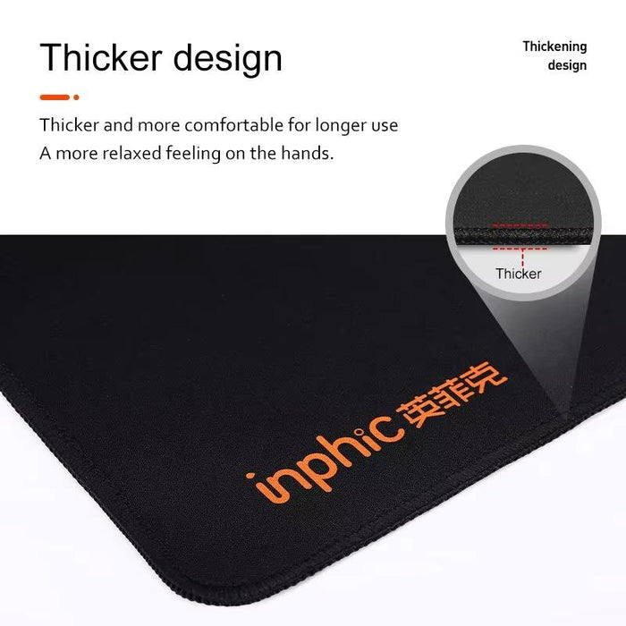 Anti Slip Washable Mouse Pad 25 X 30Cm Black