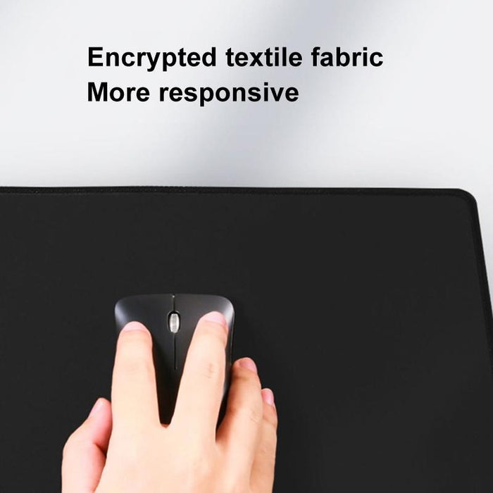 Anti Slip Washable Mouse Pad 25 X 30Cm Black