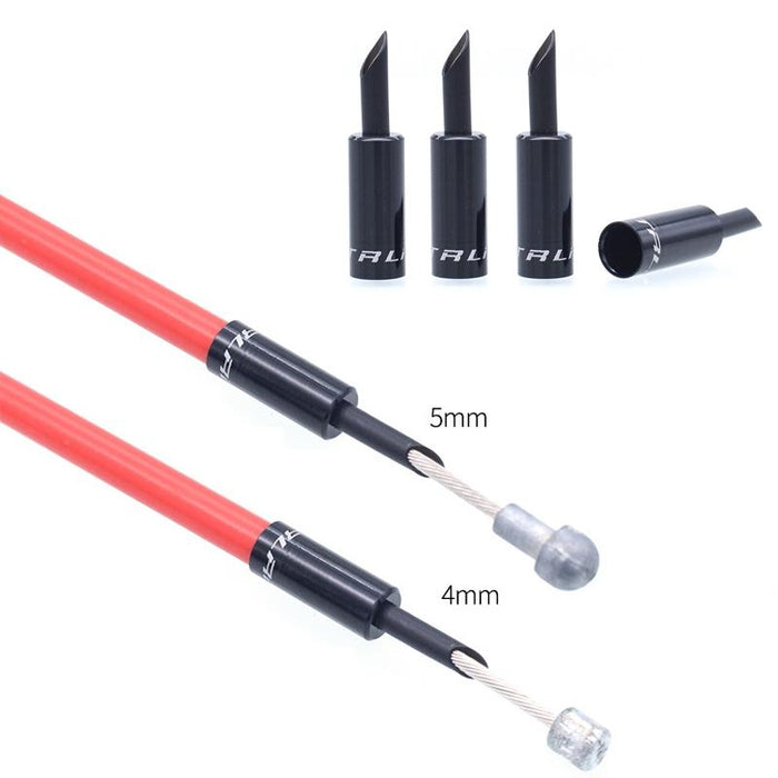 4Pc Bike Brake Line Extension Caps 4Mm Shift