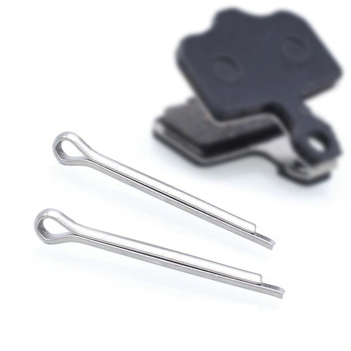 20 Stainless Steel Bicycle Brake Pads Silver