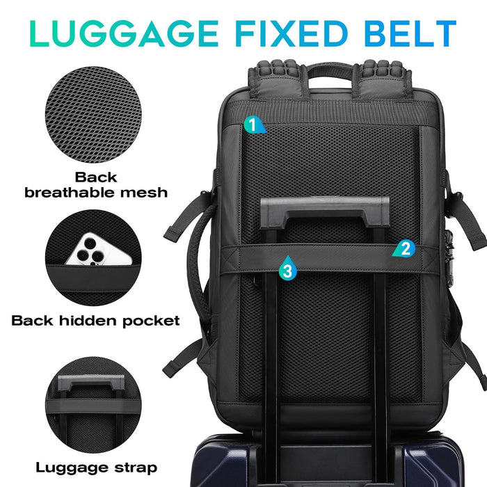 Large Capacity Men Shoulder Backpack