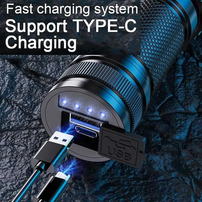 High Brightness Laser Flashlight Long Range