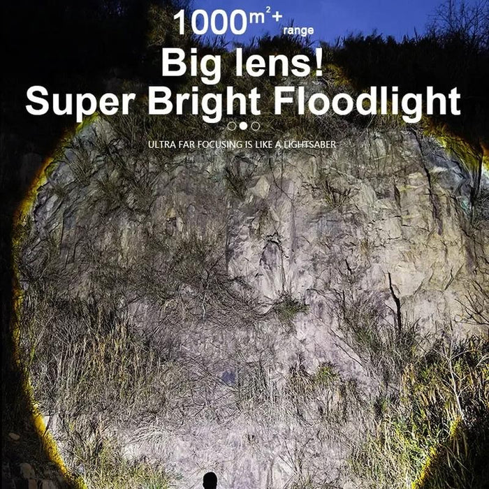 High Brightness Laser Flashlight Long Range