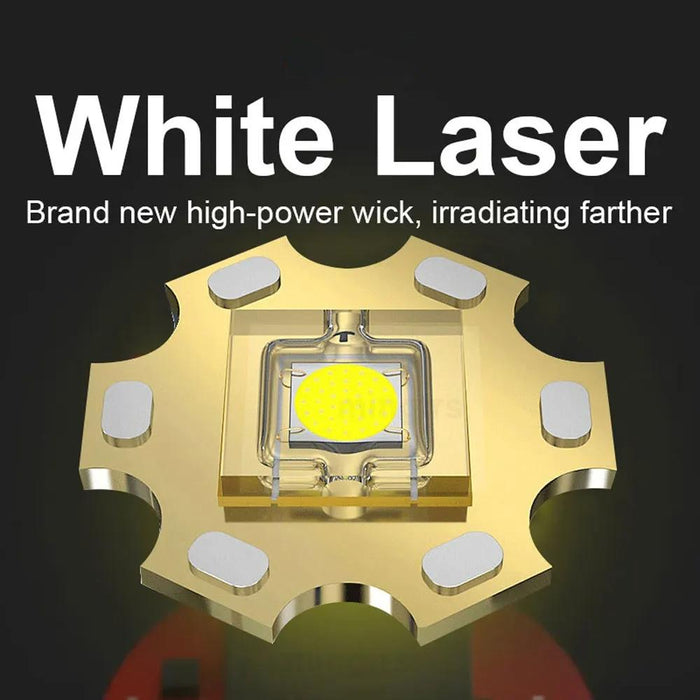 Digital Display Fluorescent Strip Flashlight High Power Led