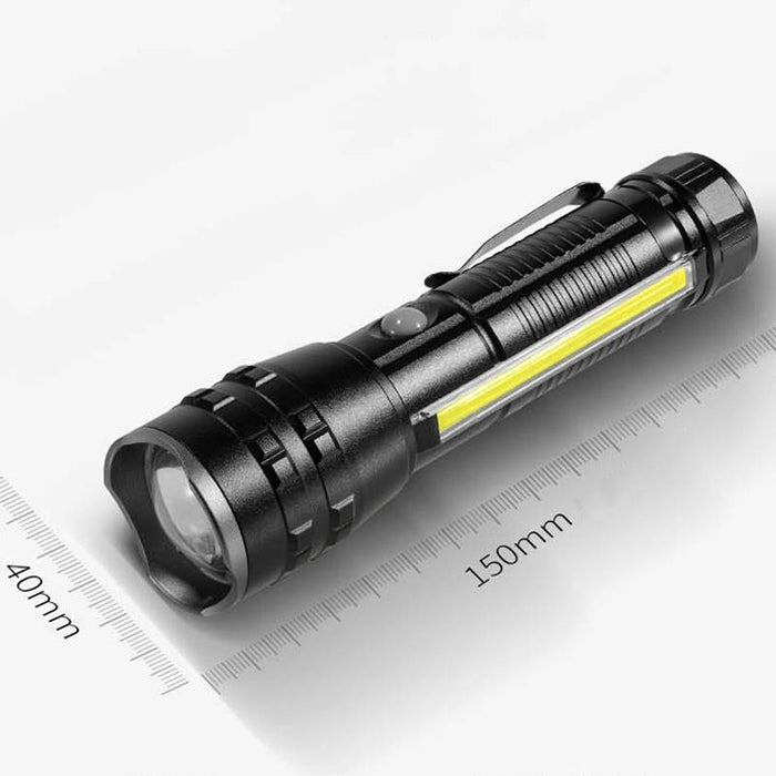 High Brightness Clip-On Flashlight For Outdoor Adventures