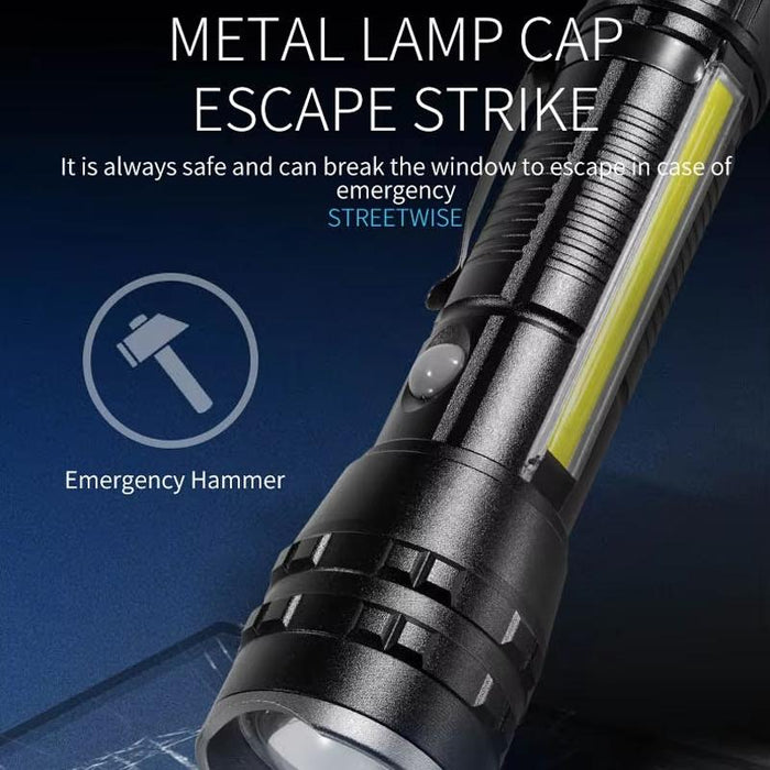 High Brightness Clip-On Flashlight For Outdoor Adventures