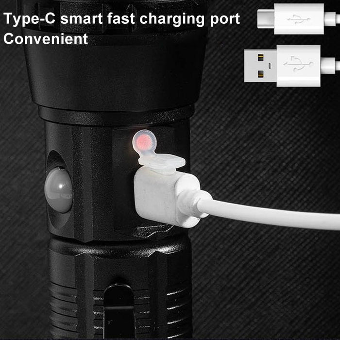 High Brightness Clip-On Flashlight For Outdoor Adventures