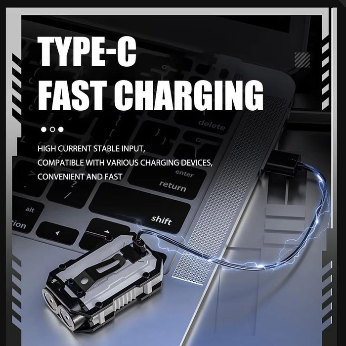 Portable Magnetic Keychain Light For Outdoor Use