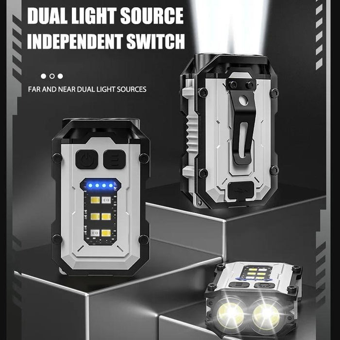 Portable Magnetic Keychain Light For Outdoor Use