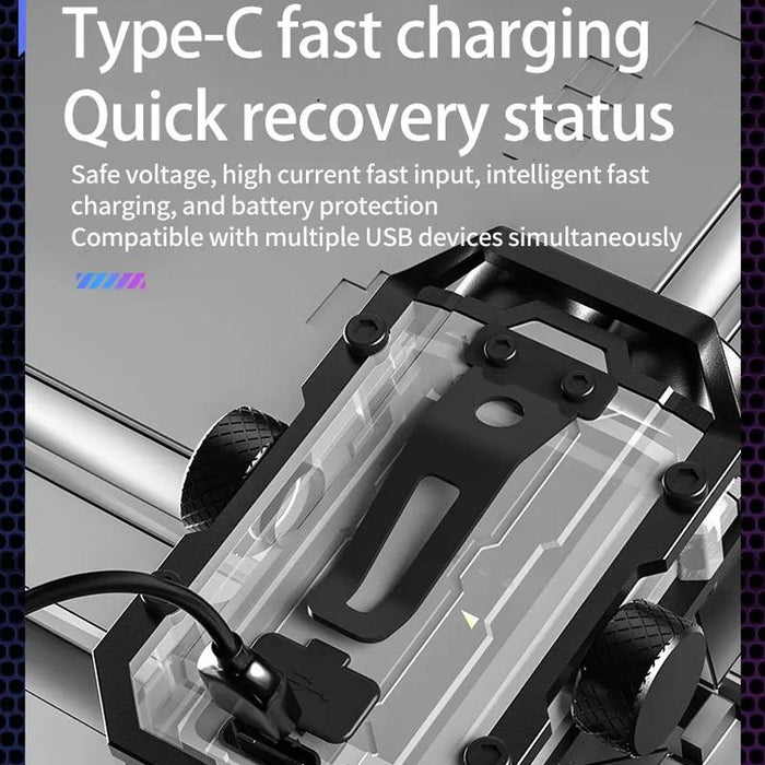 Adjustable Mini Keychain Light With Magnetic Clip