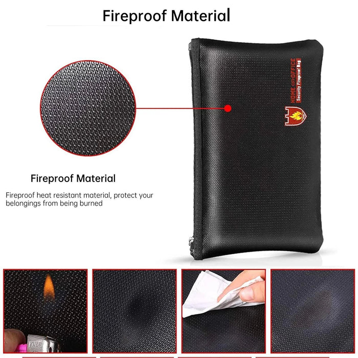 Secure Fireproof Waterproof Bag For Valuables