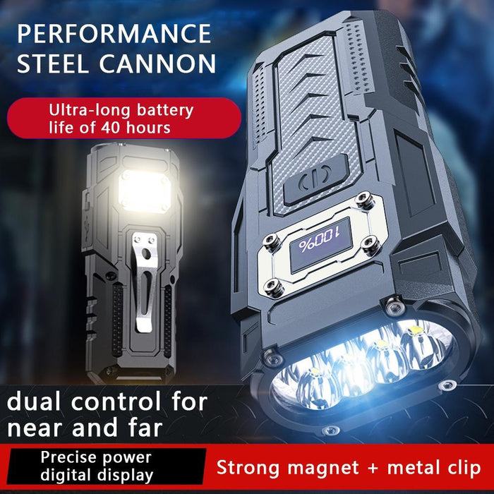 Compact Magnetic Lcd Key Light With Dual Lighting