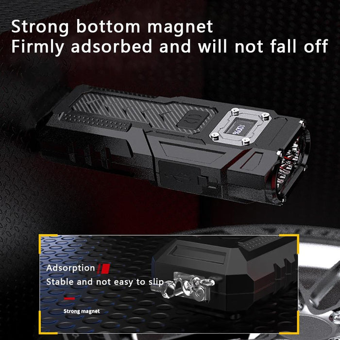 Compact Magnetic Lcd Key Light With Dual Lighting