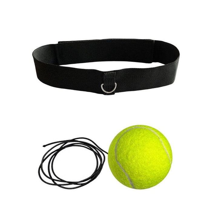 Boxing Reflex Training Ball Indoor Fitness Sports Recreation Combat Fighting With Headband Boxing Speed Ball - Pu Ball Black