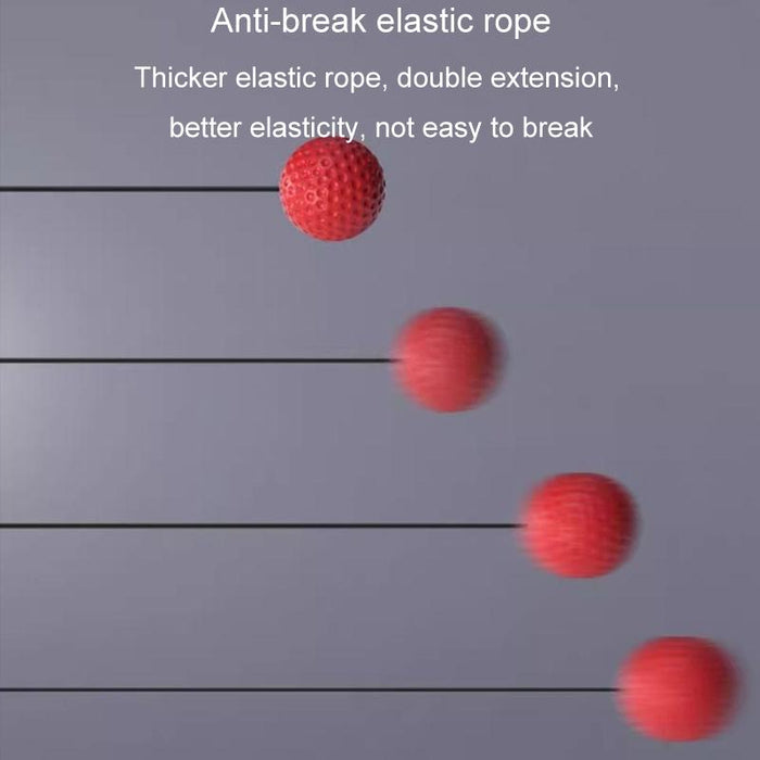 Boxing Reflex Training Ball Indoor Fitness Sports Recreation Combat Fighting With Headband Boxing Speed Ball - Pu Ball Black